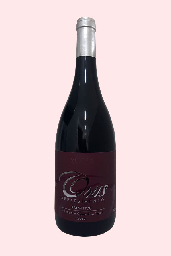 Vinho Orus Appassimento Primitivo IGT 750ml
